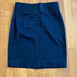 Banana Republic Classic Black Pencil Skirt